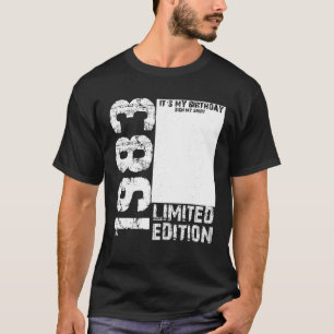 Vintage 1983 40e geboortedatum Shirt Mijn geboorte