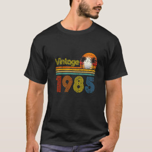 Vintage 1985 37 jaar oude Mannen en vrouwen 37e ge T-shirt