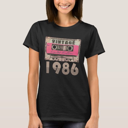 Vintage 1986 t-shirt (Voorkant)