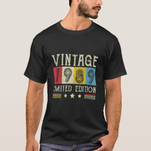 Vintage 1989 Retro 33e Verjaardagsdecoratie 33 jaa T-shirt