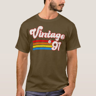 Vintage 1991 Verjaardag Shirt Retro 91 Verjaardag 