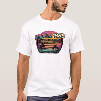 Vintage 1995 Limited Edition T-Shirt – 90s Verjaar