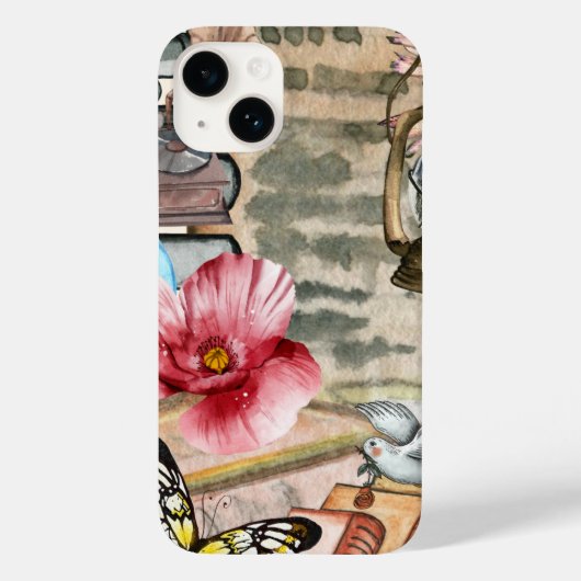 VINTAGE 1 Case-Mate iPhone CASE (Achterkant)