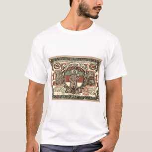 Vintage 1 Mark Notgeld Heligoland T-shirt