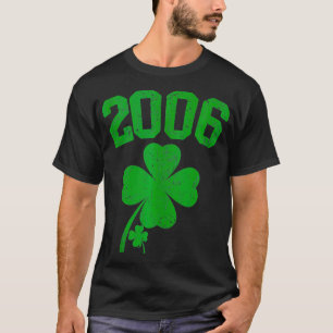 Vintage 2006 18e Verjaardag St Patricks Dag Shamro T-shirt