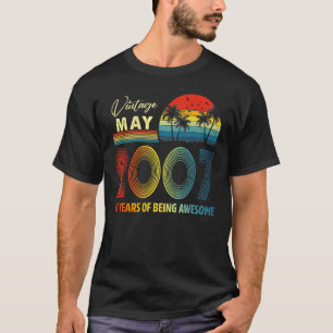 Vintage 2007 15 Jaar Oud Mei 2007 15e Verjaardag T-shirt