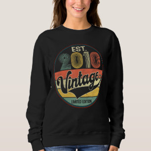 Vintage 2010 Retro 12 jaar Geweldige 12e Trui