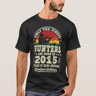 vintage 2015 8e eeuw voor de achtjarige oudere jag t-shirt