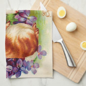 Vintage 2 Rampenvakantie Theedoek (Quarter Fold)