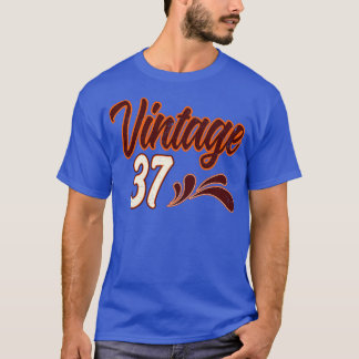 Vintage 37 jaar oud t-shirt