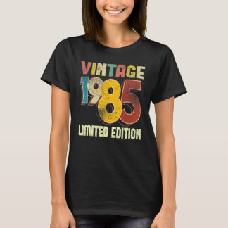 Vintage 38 Versieringen op zaterdag 38 mei 1985 Ma T-shirt