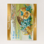 Vintage 3 Paasvakantie Legpuzzel (Verticaal)