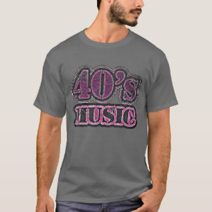 Vintage 40's Music - T-Shirt