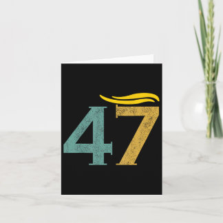 Vintage 47 Trump Hair 1 Kaart