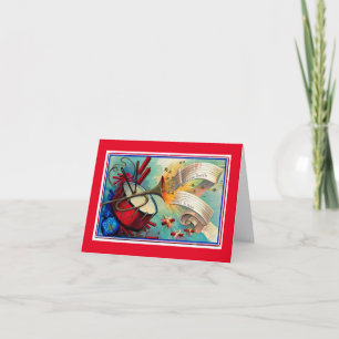 Vintage 4 juli Kaart