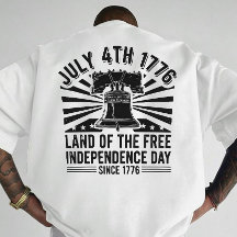 Vintage 4 juli Liberty Bell Patriottische Kunst