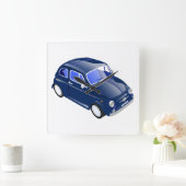 Vintage 500 vierkante klok (Huis)