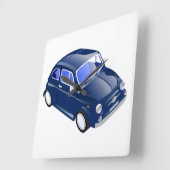 Vintage 500 vierkante klok (Hoek)