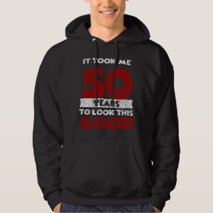 Vintage 50 Jaar Oude Grappige 50e Verjaardagscadea Hoodie