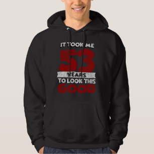Vintage 53 Jaar Oud Funny 53e Verjaardagscadeau Hoodie
