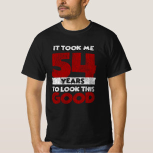 Vintage 54 Jaar Oud Grappig 54ste Verjaardagscadea T-shirt