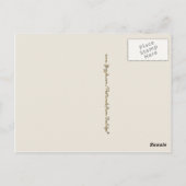 VINTAGE 6 BRIEFKAART (Achterkant)