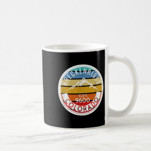Vintage 70-80-jaren Breckenridge Colorado Rocky Mo Koffiemok