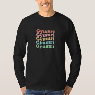 Vintage 70's Armenië Hippie Stad - Retro Gyumri T-shirt