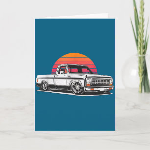 Vintage 73 87 Mini C10 Illustratie Kaart