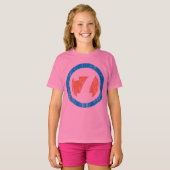 Vintage #7 t-shirt (Voorkant volledig)