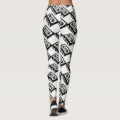 Vintage 80-Cassettebandje Leggings (Achterkant)