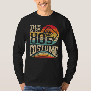 Vintage 80-jarige vrouwelijke Mannen Dit is mijn 8 T-shirt
