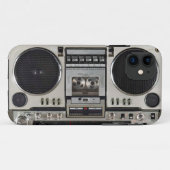 Vintage 80s Boombox Ghettoblaster Case-Mate iPhone Case (Achterkant (horizontaal))
