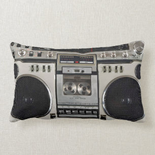 Vintage 80s Boombox Ghettoblaster Kussen