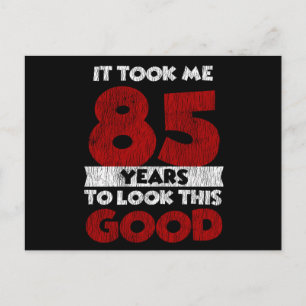 Vintage 85 Jaar Oud Grappig 85ste Verjaardagscadea Briefkaart