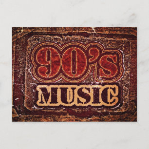 Vintage 90: Muziek - Briefkaarten
