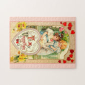 Vintage aan mijn Valentijn Legpuzzel (Horizontaal)