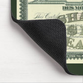 Vintage aandelenkapitaal Certificaat Bedrijfsfinan Muismat (Hoek)