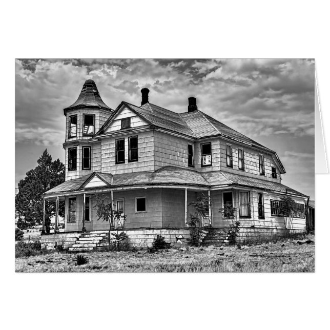 VINTAGE ABANDONED HOUSE (Devant horizontal)