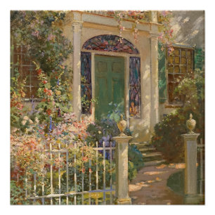 Vintage Abbott Fuller Graves Portsmouth Doorway Perfect Poster
