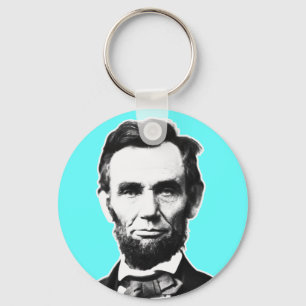 Vintage Abe Lincoln Sleutelhanger