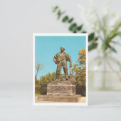 Vintage Abraham Lincoln Briefkaart (Staand voorkant)