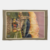 Vintage Abrvzzo Italie serviette à main (Horizontal)