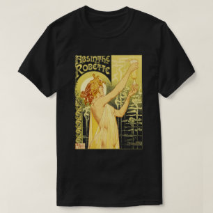 Vintage Absinthe Poster Art T-shirt