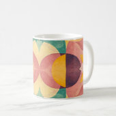 Vintage Abstract Pattern Koffiemok (Voorkant rechts)