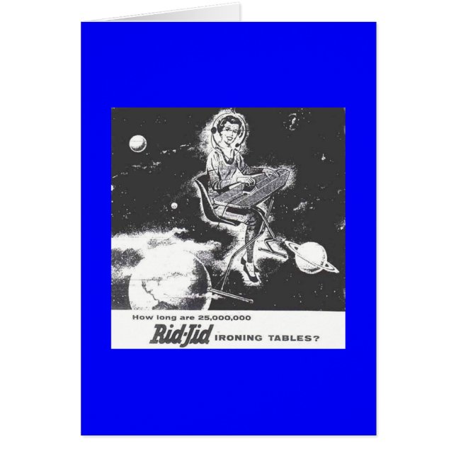 Vintage Ad 1950 Ironing Board (Voorkant)