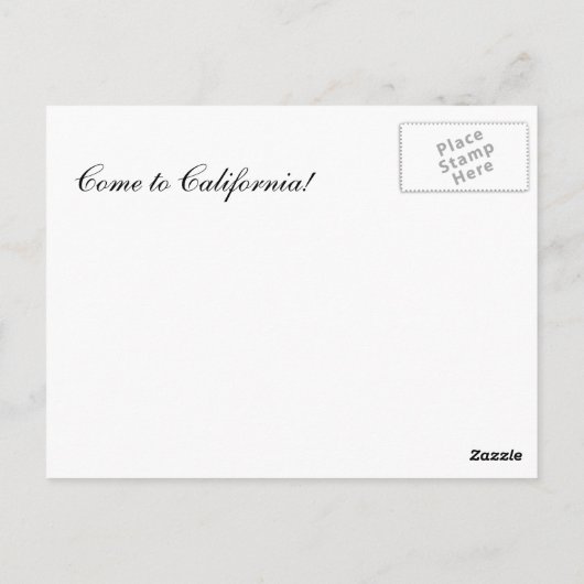 Vintage Ad briefkaart (Achterkant)