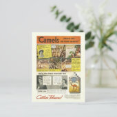 Vintage Ad Briefkaart (Staand voorkant)