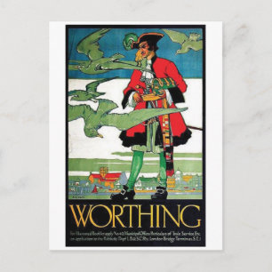 Vintage Ad Poster Briefkaart
