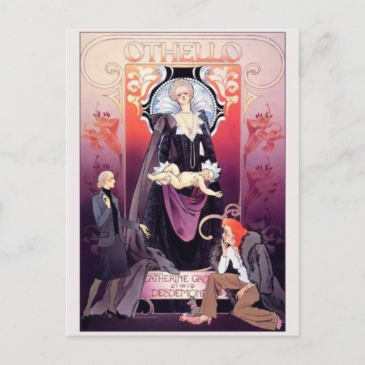 Vintage Ad Poster Briefkaart (Voorkant)